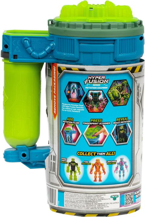 Productafbeelding Moose Mr. Beast Lab Swarms Actionfigur Rock Panther 26 cm