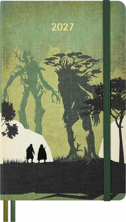 Moleskine Der Herr der Ringe Tageskalender L/A5 2027 (A5, 1 Tag / 1 Seite)