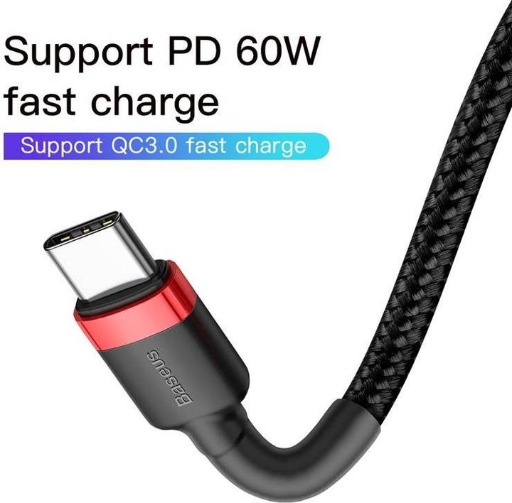 Produktbild Baseus USB C – USB C (1 m, USB 2.0, 60 W)