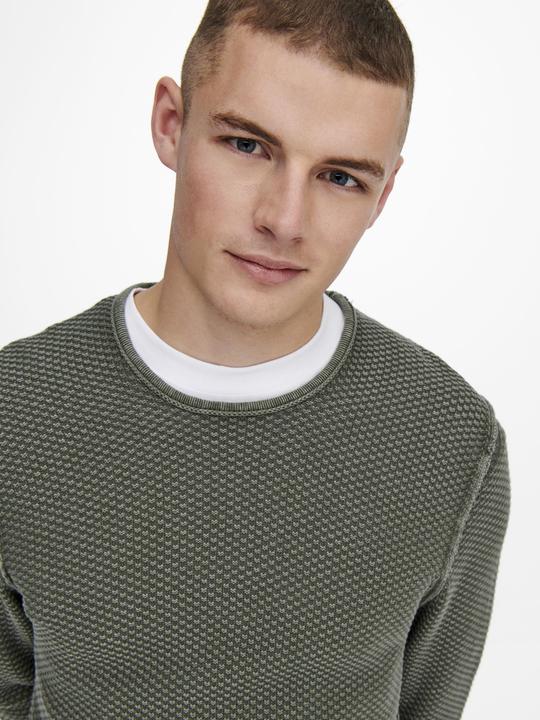 Image du produit Only & Sons Pull en maille structurée (S)
