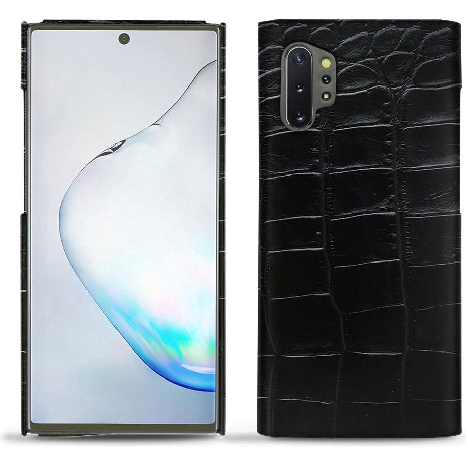 Noreve Lederschutzhülle (Samsung Galaxy Note 10+), Smartphone Hülle, Schwarz