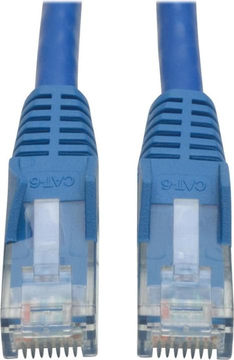 Immagine prodotto Eaton Cavo Ethernet UTP Cat6 Gigabit Snagless Modellato RJ45 M/M Blu 0,61 m (U/UTP, CAT6, 0.61 m)