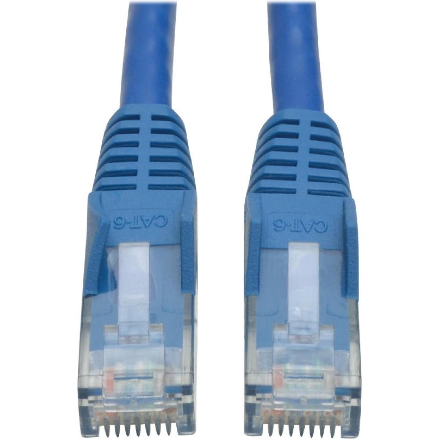 Thumbnail - Eaton Cat6 Gigabit Snagless Molded UTP Ethernet Cable RJ45 M/M Blue 3ft. 0,91m 50Piece Bul (U/UTP, CAT6, 0.91 m), Netzwe...