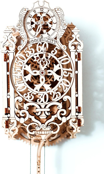 Actual product image WoodenCity Royal wall pendulum clock