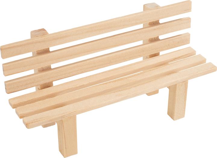 Image du produit VBS Banc de jardin en bois, 9 cm