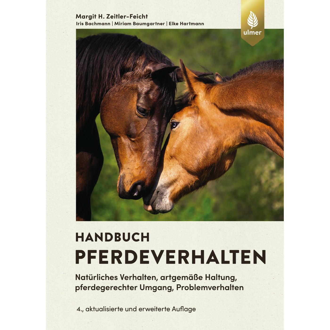 Thumbnail - Handbuch Pferdeverhalten, Ratgeber von Elke Hartmann, Miriam Baumgartner, Iris Bachmann, Margit Zeitler-Feicht