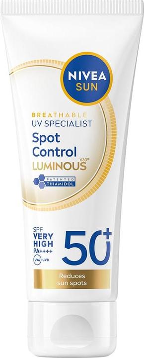 Actual product image NIVEA Sun Dark Spot Control Sun Fluid (SPF 50+, 40 ml)