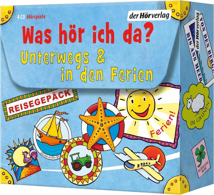 Produktbild Was Hör Ich Da? Box 3 Unterwegs&In Den F (Anna Trageser, Christian Giese, Jens-Uwe Bartholomäus, Lara Torp, Meret Reuther, Nadine Wrietz, Otto Senn, Rainer Bielfeldt, Sophia Coper, Deutsch)