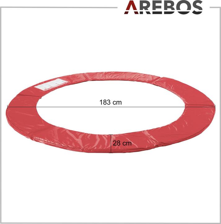 Image du produit Arebos Couverture de bord de trampoline