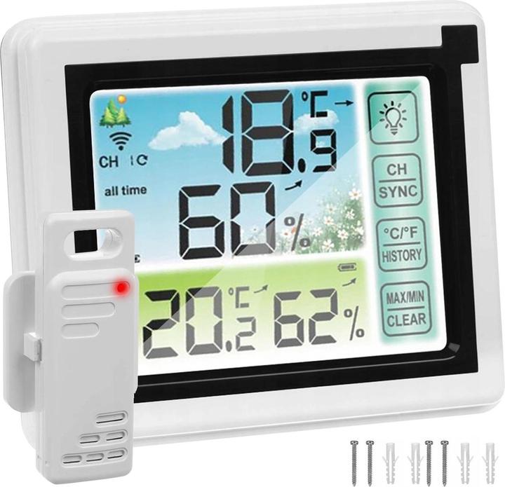 Produktbild PRO-mounts Wetterstation - Hygrometer - kabellos