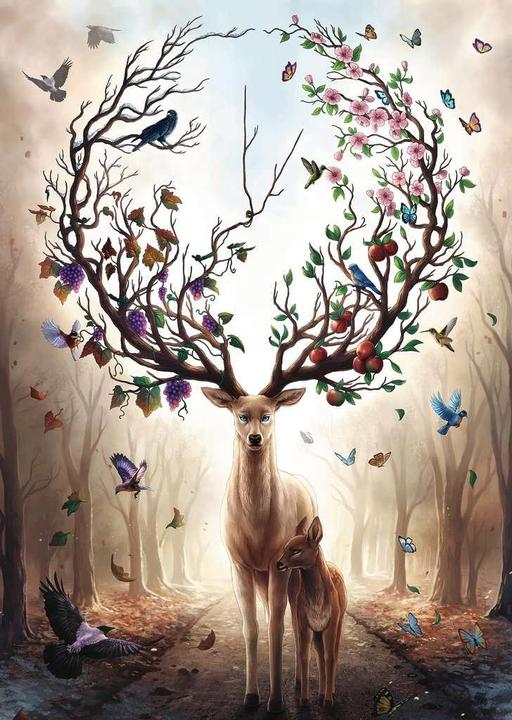 Produktbild Ravensburger Magischer Hirsch (1000 Teile)