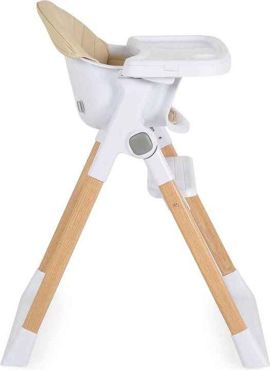 Actual product image Cangaroo Hochstuhl Almond Holzoptik (Highchair)