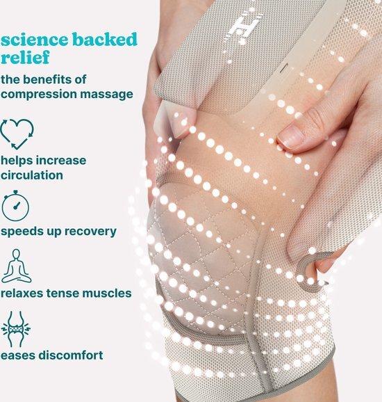 Actual product image Homedics SR-CMXKE10HBND Modulair Compression System Knee Wrap + Controller