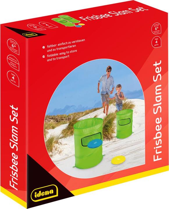 Actual product image Idena Frisbee Slam Set 4 Teile