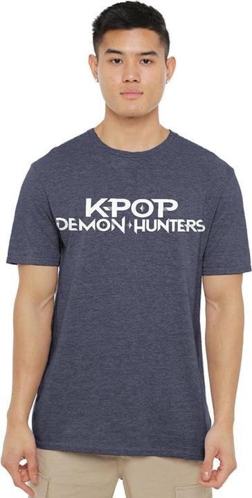 Produktbild K-Pop Demon Hunters TShirt meliert (S)