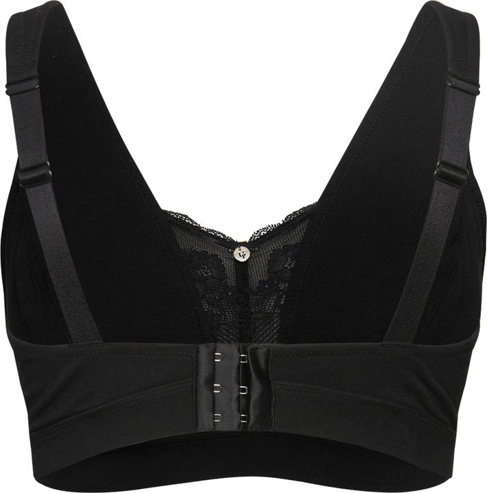 Produktbild Ulla Popken Bralette, Spitzeneinsatz, ohne Bügel, Cup C - E (110 E)