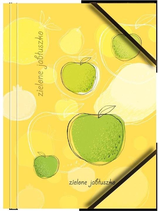 Immagine prodotto Tetis A4-Kartonmappe mit Eckgummi Apfel (6 Stück) (A4, 6x)