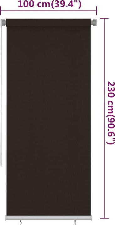 Image du produit vidaXL Store roulant (100 x 230 cm)