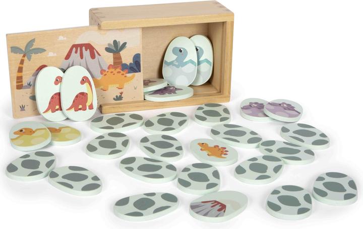 Produktbild small foot Memo „Dino“ (Deutsch, Multilingual, 2 - 4 Spieler)