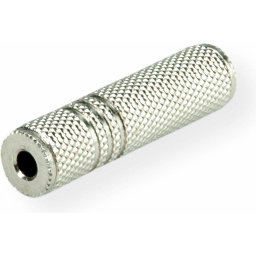 Roline Audiokupplung, Audio Adapter, Silber