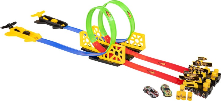 Actual product image Duel Launch Set Loopings racetrack