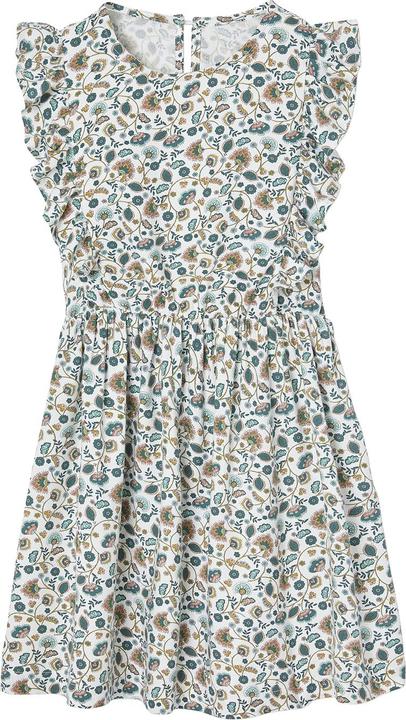 Produktbild Vertbaudet Mädchen Volantkleid aus Seersucker (110)