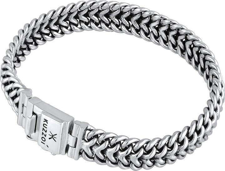 Produktbild Kuzzoi Basic Armband, Twisted (21 cm, 925er Silber)