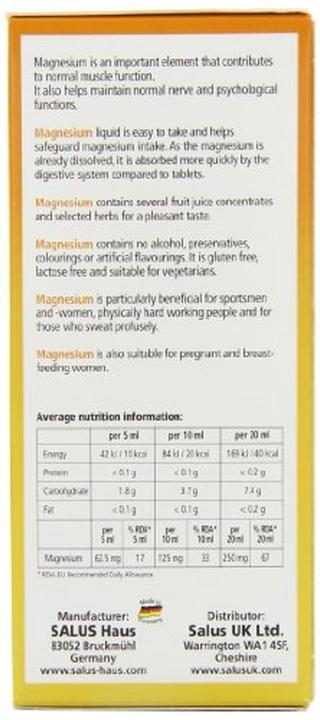 Produktbild Salus Magnesium Liquid Mineral (1 Stk., Flüssigkeit, 628 g)