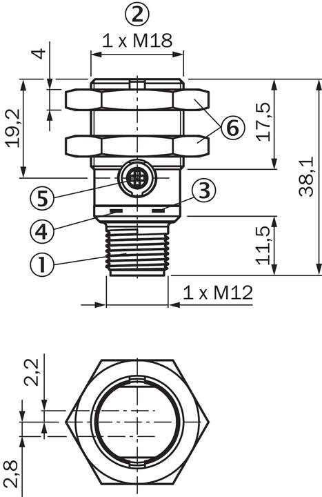 Produktbild Sick Rund-Lichtschranke (7.20 m)