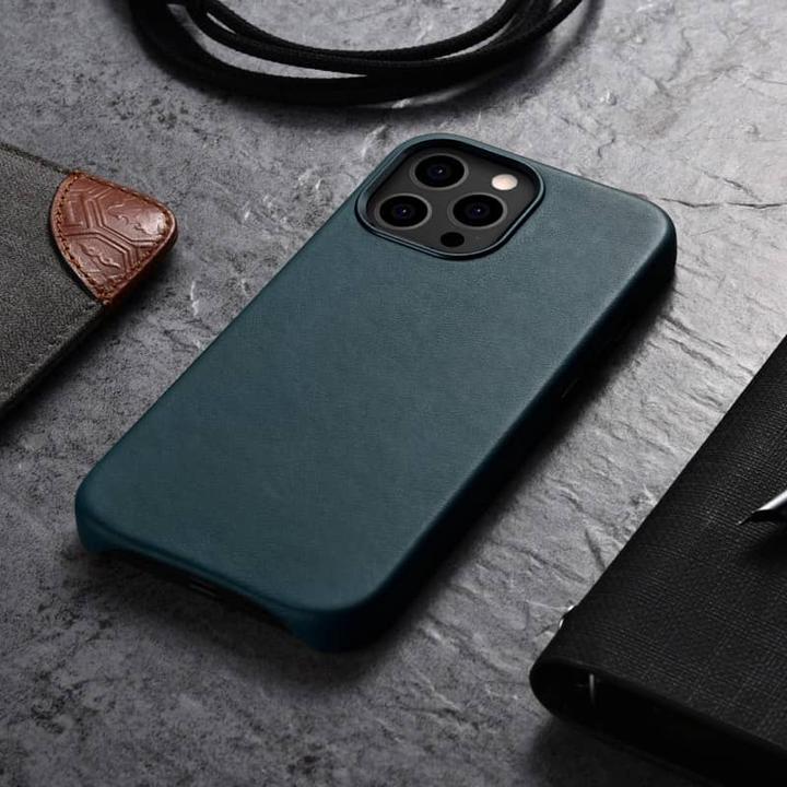 Immagine prodotto iCarer Custodia in vera pelle rivestita in cera d'olio per iPhone 13 Pro Brown (compatibile con MagS (Apple iPhone 13 Pro)
