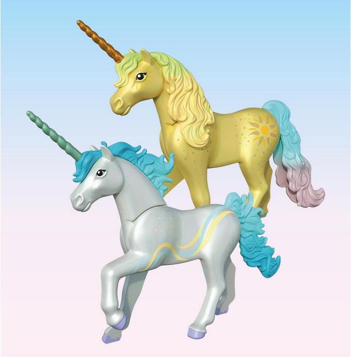 Produktbild Playmobil Regenbogenblumen-Einhorn Mit Fee (71840)