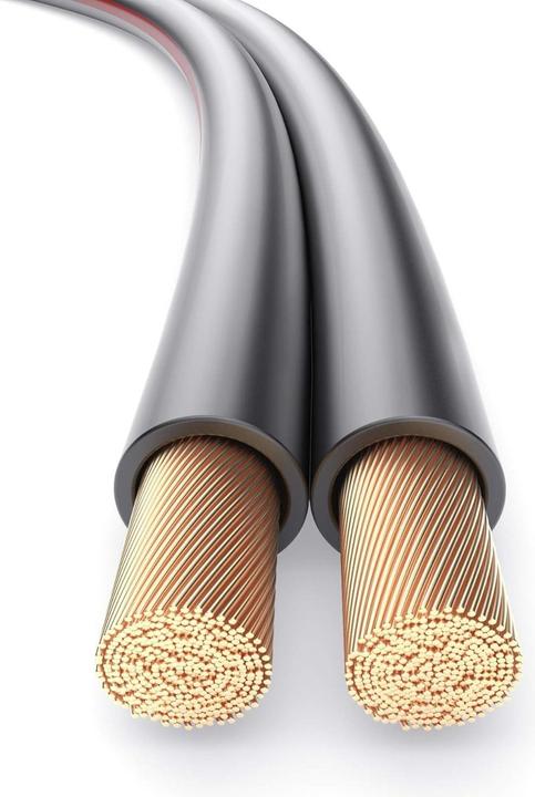 Image du produit Purelink Câble haut-parleur OFC pour systèmes audio HiFi et home cinéma (100 m, 4 mm²² mm)