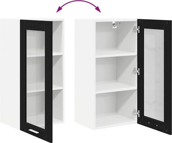 Schwarz Eichen-Optik