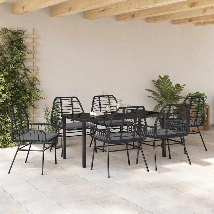 Produktbild vidaXL Garten Essgruppe (160 x 80 x 73 cm)