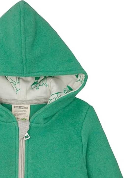 Image du produit loud + proud Veste en laine polaire avec capuche (110, 116)