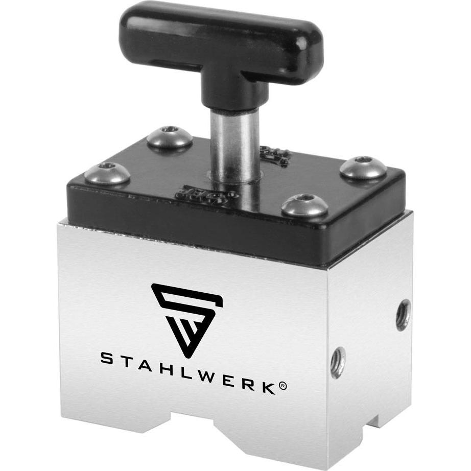Stahlwerk, Schweissgerät Zubehör, Vierkant Haftmagnet, Schaltbarer Magnetblock, Flexibler Vierkant