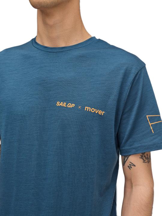 Produktbild Mover Plastic Free Sportswear SailGP x Mover Light Merino T-Shirt (L)
