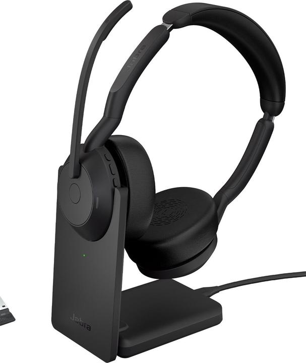 Actual product image Jabra Evolve2 55 UC (Wireless, USB-A)