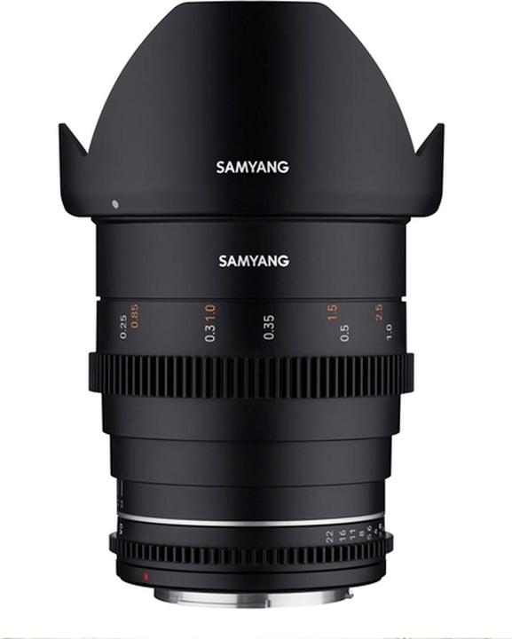 Produktbild Samyang 24mm T1.5 MK2 MFT (Micro Four Thirds, APS-C / DX, Micro Four Thirds, Vollformat)
