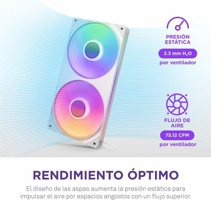 Actual product image NZXT F240 RGB Core (120 mm, 1 x)