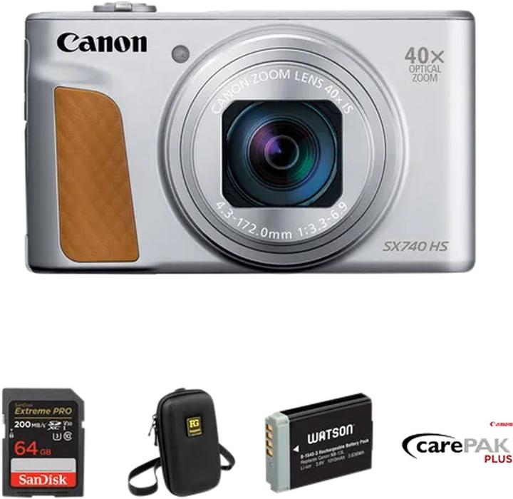 Produktbild Canon SX740 HS Lite Edition Travel (4.3 - 172 mm, 20.30 Mpx)
