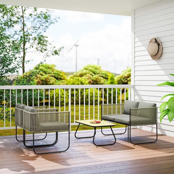 Actual product image Outsunny Garden furniture set