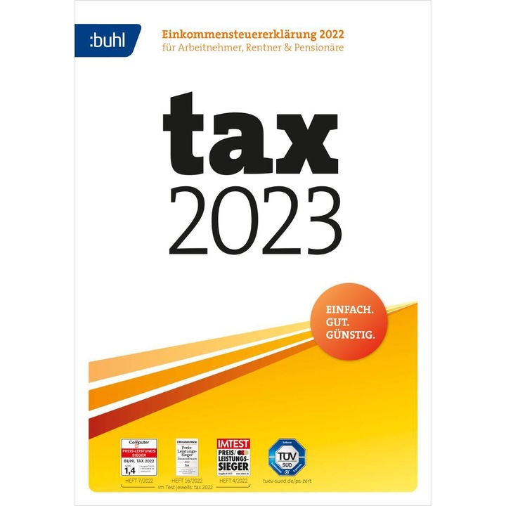 Produktbild Buhl Data Service Tax 2023 (1 User, unbegrenzt)