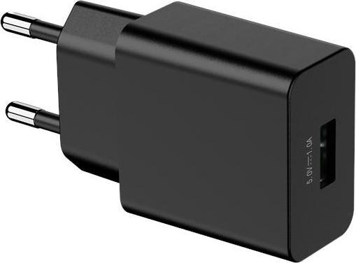 Actual product image Akyga myPhone Simple Charge 1A SCHWARZES Netzwerkladegerät (5 W, 1 portion)