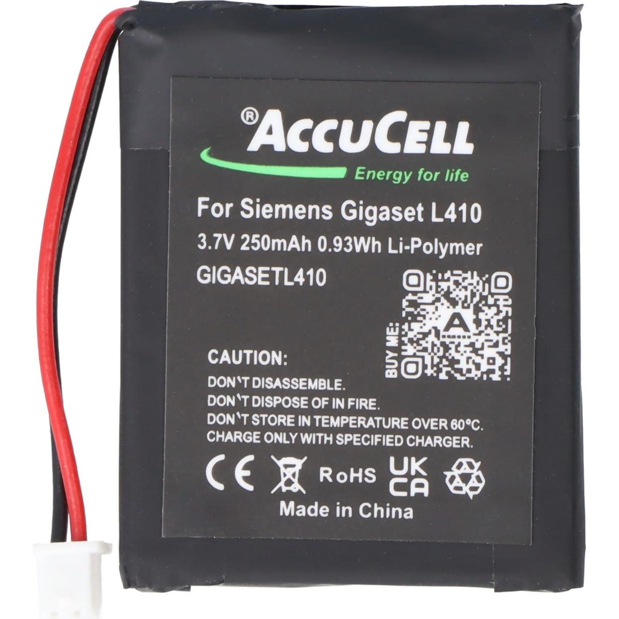 Thumbnail - Siemens Akku Gigaset L410 Akku S30852-D2240-X1, V30145-K1310-X448, Telefon Zubehör