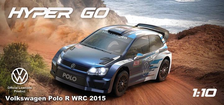 Produktbild Amewi Hyper Go VW Polo R WRC Rallye brushless 4WD 1:10 RTR (RTR Ready-to-Run)