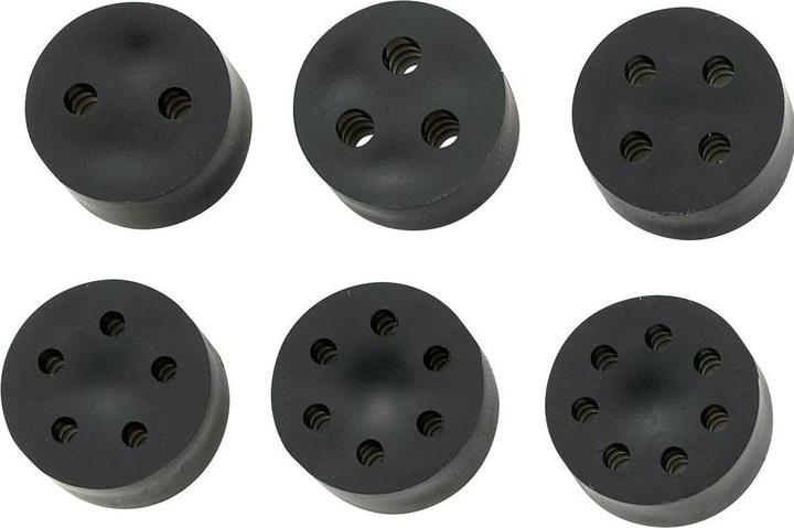 Actual product image Tru Components TC-10820804 TC-MH16-2A203 Multiple seal insert PG13.5 2 x 3.5