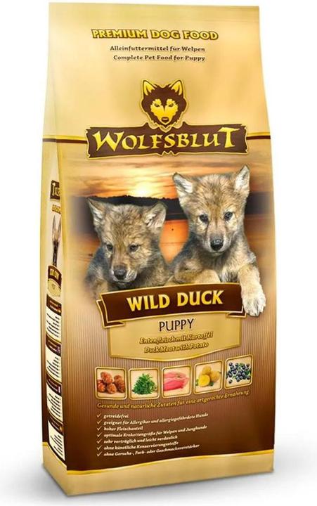 Actual product image Wolfsblut Dry food Dog Wild Duck Puppy, 12.5 kg (Puppy + kitten, 1 pcs., 12500 g)