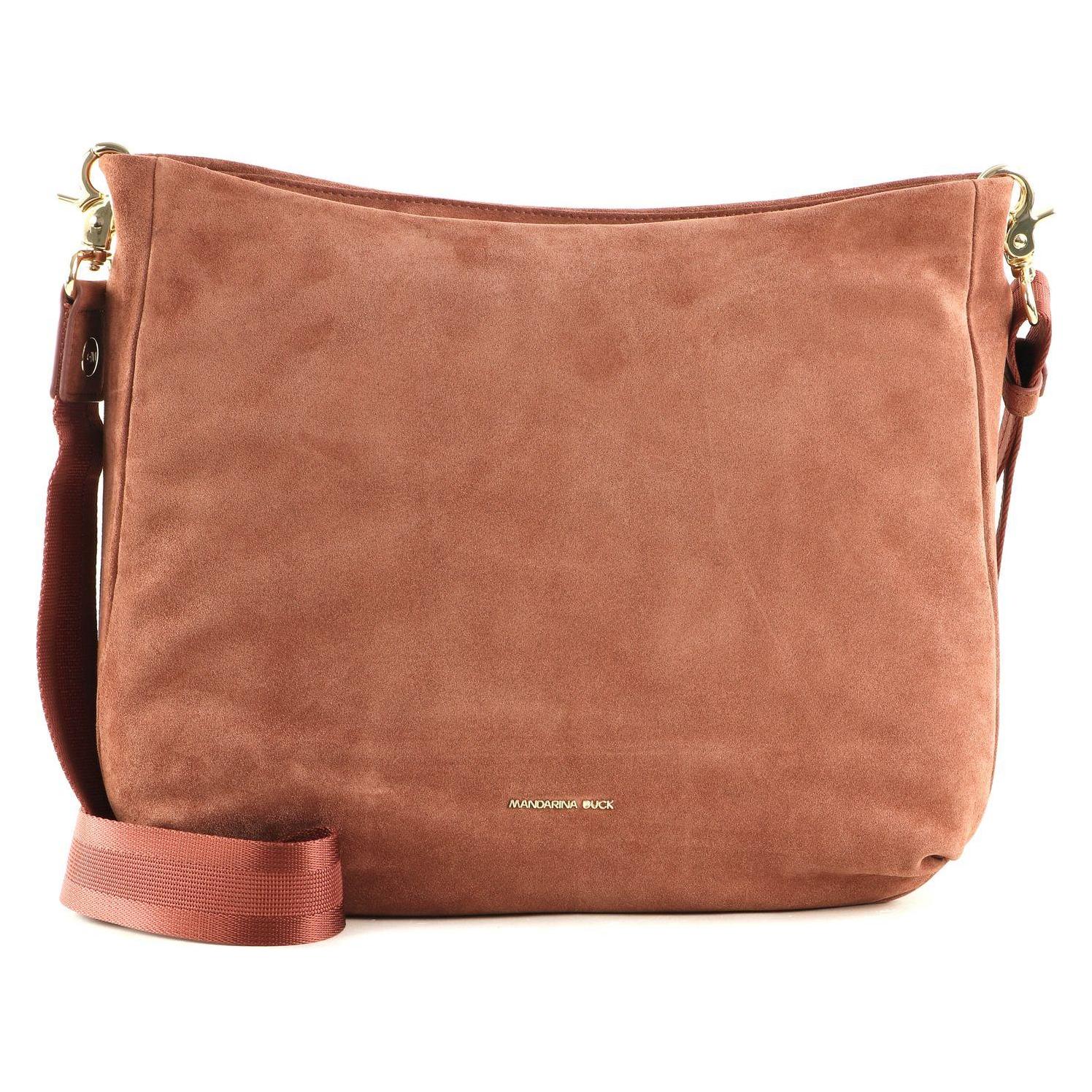 Mandarina Duck, Damen, Handtasche, Mellow Velvet Crossover, Braun