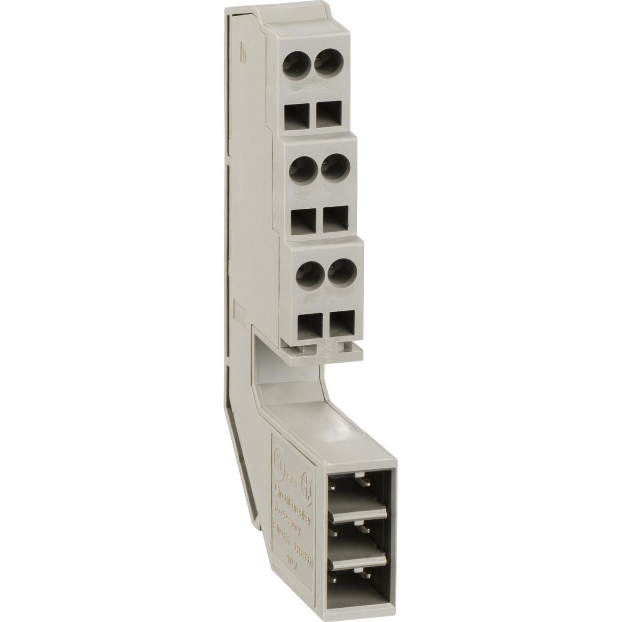 Schneider Electric Terminale di connessione a 6 poli Corrente nominale LV833099SP, Accessori per armadio rack